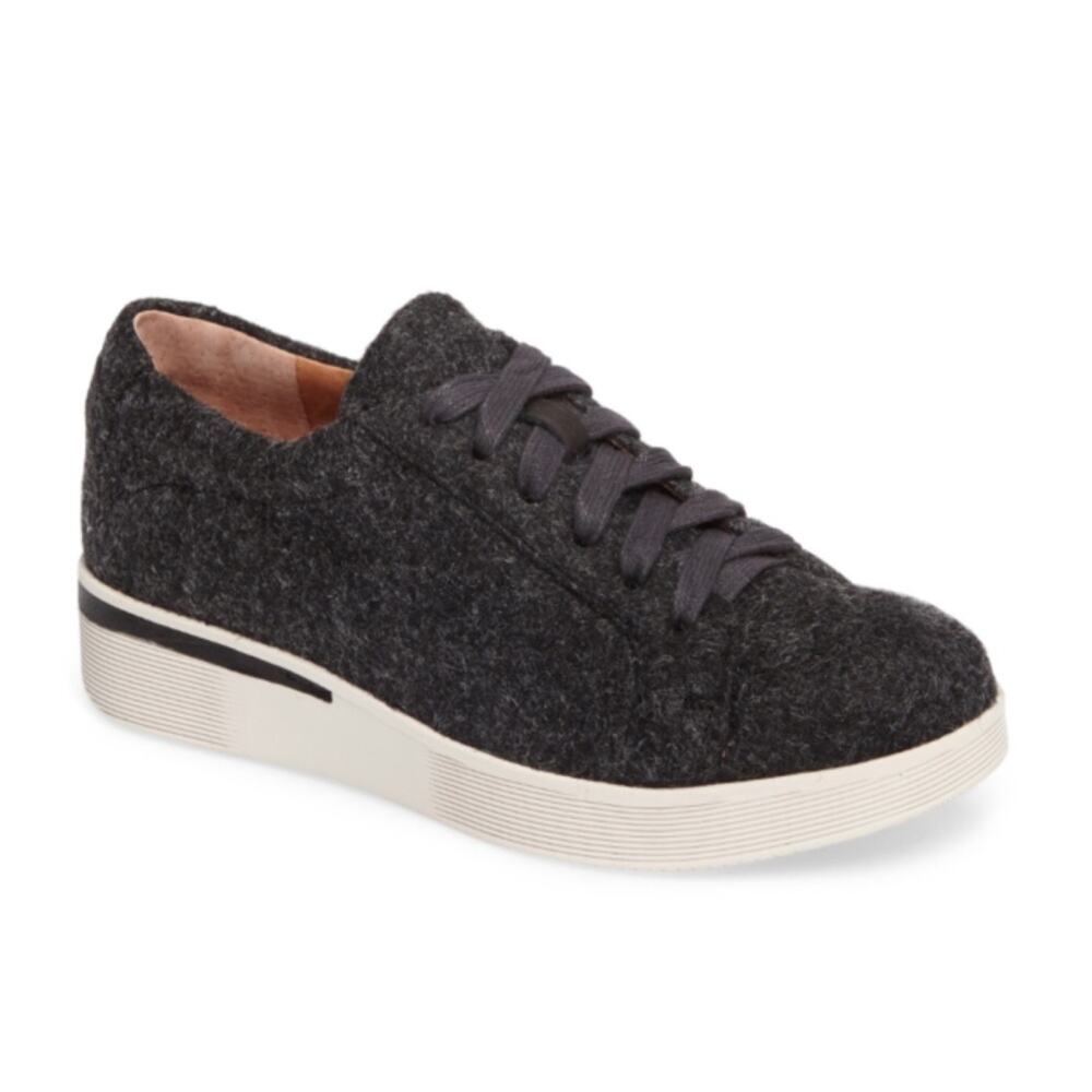 Gentle Souls Kenneth Cole Grey Wool Wedge Sneaker